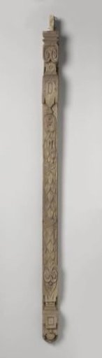 Carved oak style, originating from the so-called House of Alva, Warmoestraat in Amsterdam