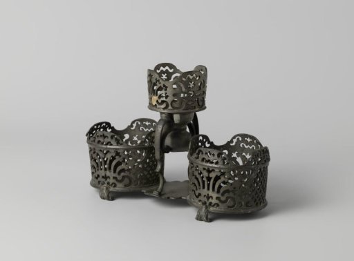 Oil and Vinegar Set with Three Bottle Holders