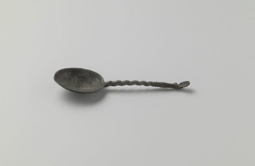 Tin Spoon with a Shod Hoof