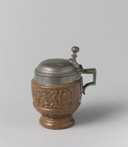 Jug with medallions and foliate scrolls