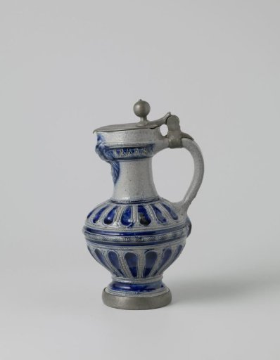Jug with a lion's head and fluted body