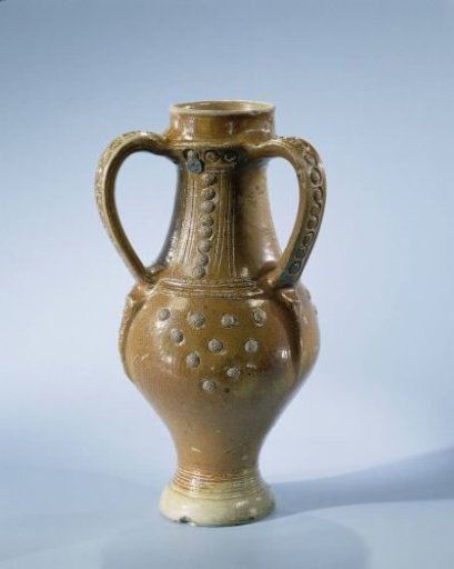 Jug with three handles
