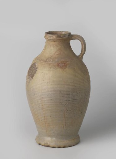 Jug (Bartmann jug) with coats of arms