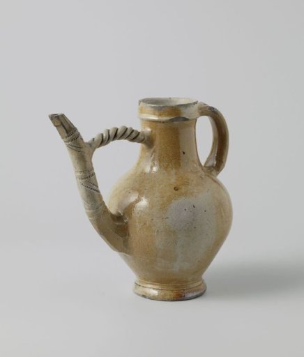 Jug with a long spout