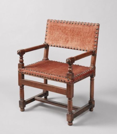 Armchair from the prison cell of Johan van Oldenbarnevelt