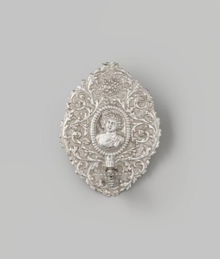 Wall sconce with personification of autumn