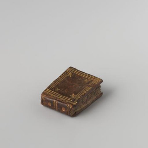 Book with Figures and Garden Views