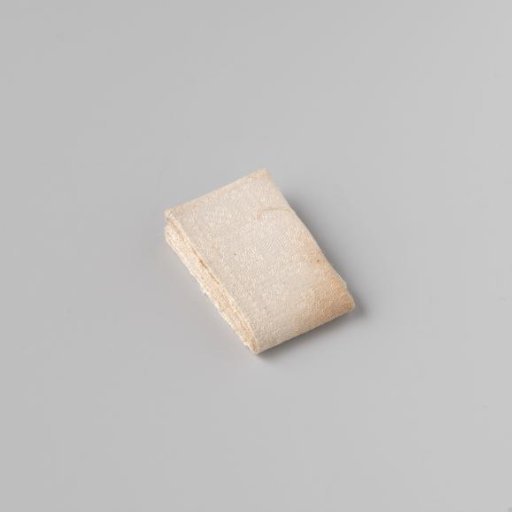 Linen damask napkin with pelican pattern (motif I), no hems