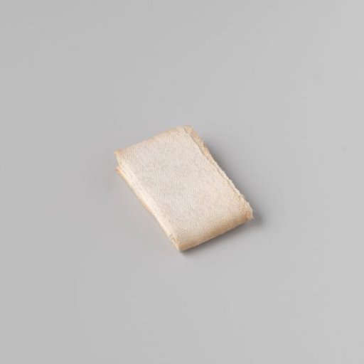Linen damask napkin with pelican pattern (motif I), no hems