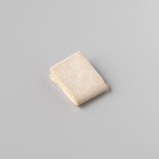 Linen damask napkin with pelican pattern (motif I), no hems