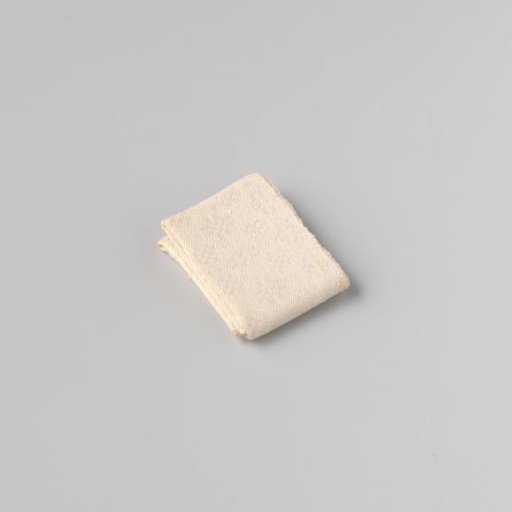 Linen damask napkin with pelican pattern (motif I), no hems