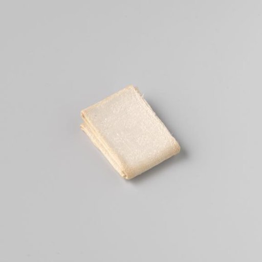 Linen damask napkin with pelican pattern (motif I), no hems