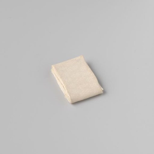 Linen damask napkin with pelican pattern (motif III), no hems