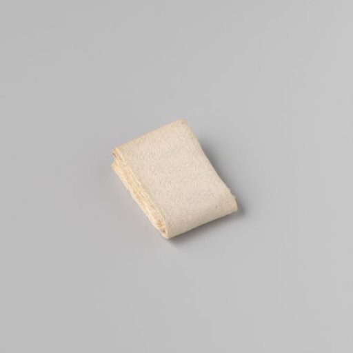 Linen damask napkin with pelican pattern (motif III), no hems