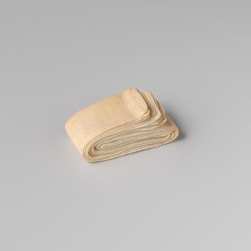 Cloth or piece of very fine linen (batiste), hemmed on all four sides