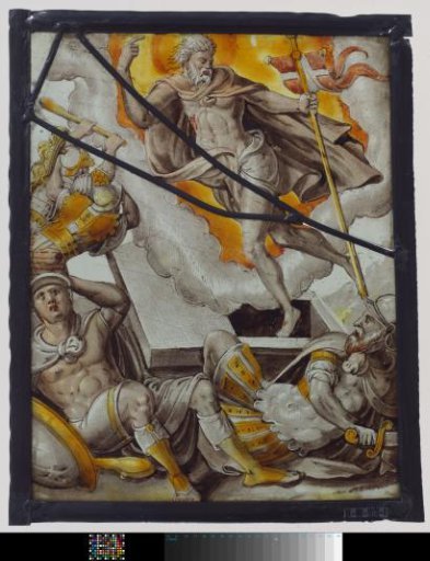 Pane with the Resurrection