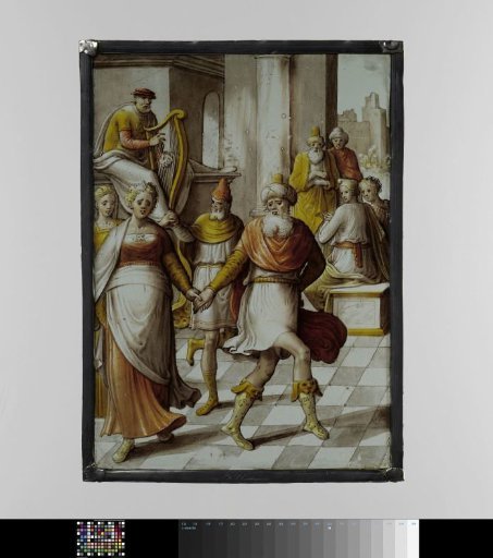 Panel with Two Dancing Couples
