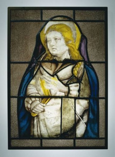 Diamond with a Saint with a Halo