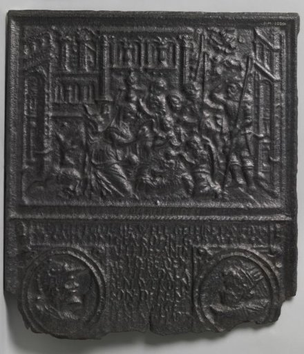 Stove tile with the Adoration of the Shepherds