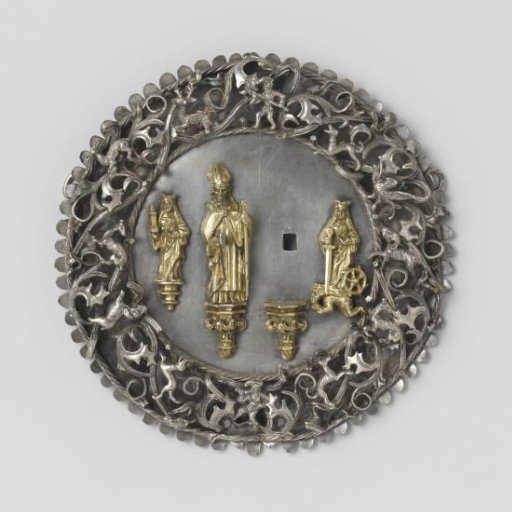 Two processional crosses