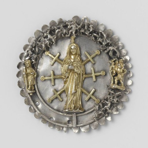 Two processional crosses