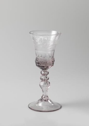 Goblet with hunting scenes