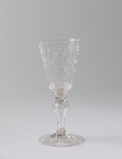 Chalice with heart-shaped cutouts and stars