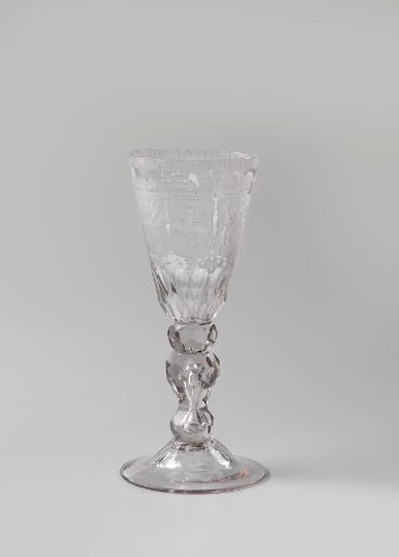 Chalice with lid, bearing the arms of the Seven United Provinces