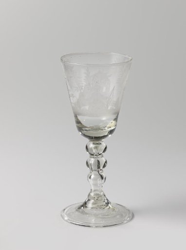 Chalice with a seated hunter