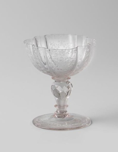 Bowl on a foot, with Neptune, Triton and a merman