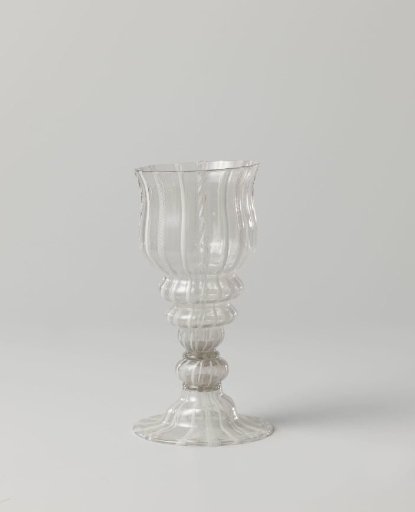 Goblet of Filigree Glass