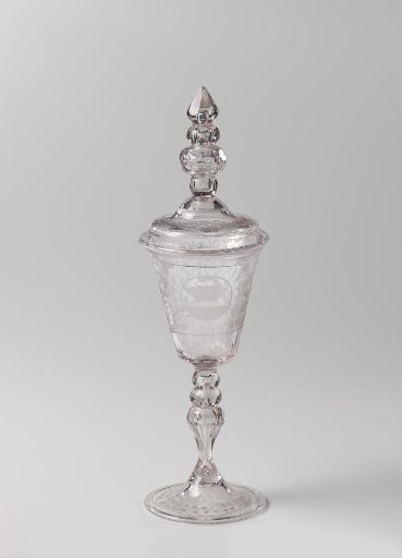 Goblet with stags