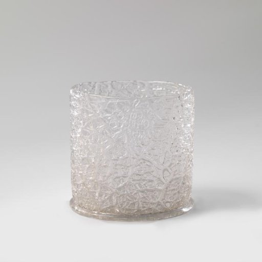 Goblet of ice glass