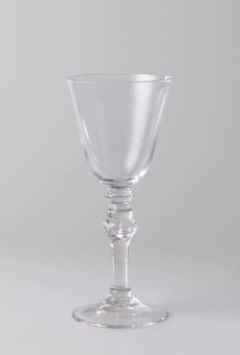 Goblet with a funnel-shaped bowl