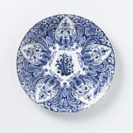Faience plate