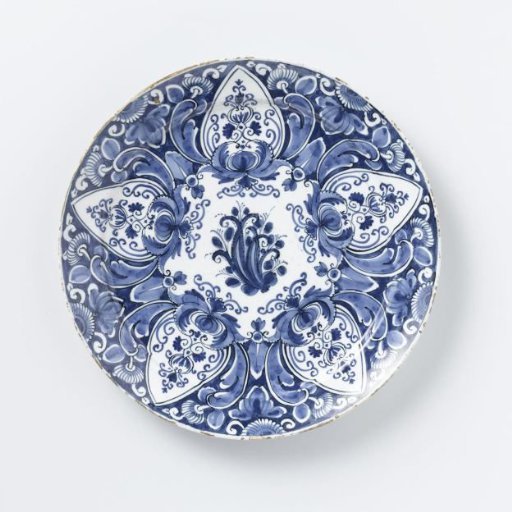 Faience plate