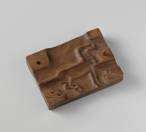 Pearwood Candy Mold in the Shape of a Horse