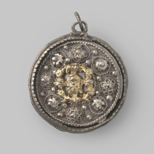 Medallion with Head of Christ