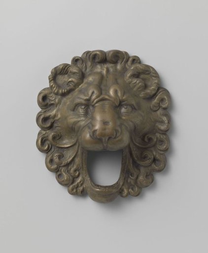 Decoration of the End of a Water Pump Pipe, in the Form of a Lion's Head