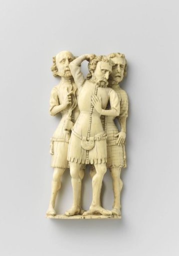 Three Soldiers, Belonging to a Flagellation of Christ
