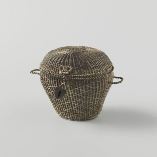 Covered basket