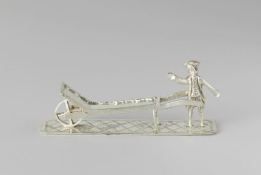 Man with a wheelbarrow