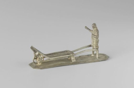 Man with a wheelbarrow