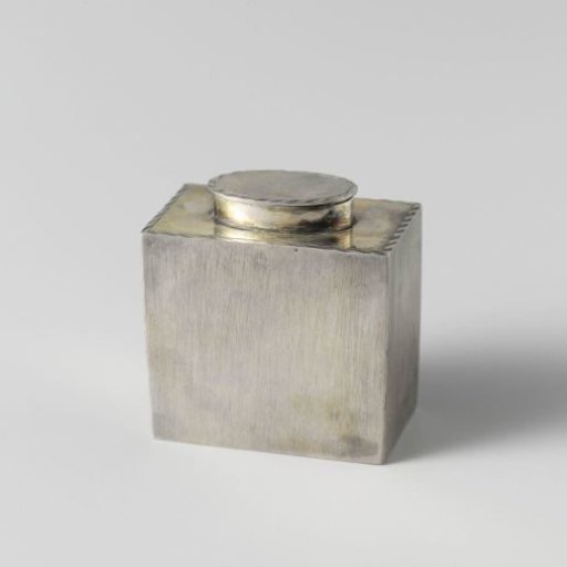 Two tea caddies and a mixing caddy