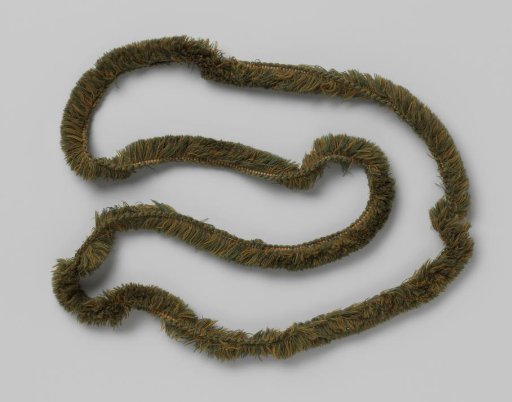 Fringe of a cushion