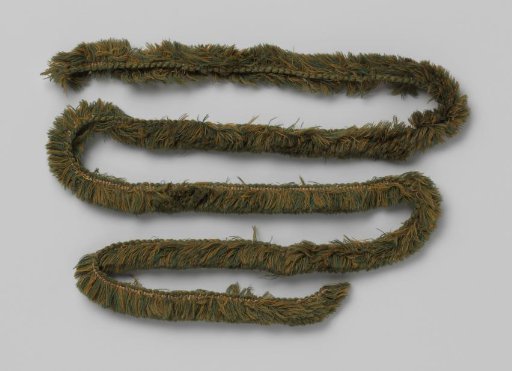 Fringe of a cushion