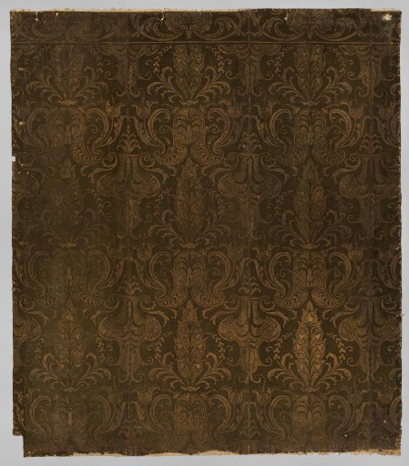 Panel of Velour Wallpaper