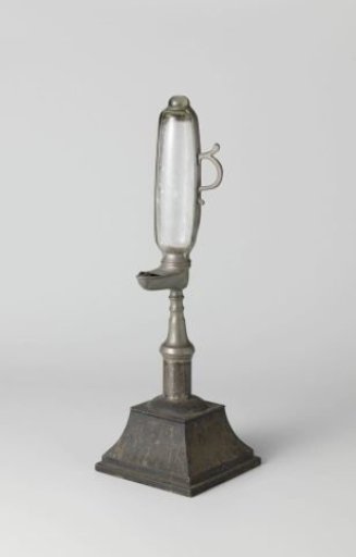 Tin Oil Lamp Serving as a Bell