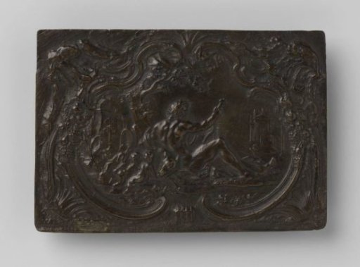 Plaque with the river god Tiber
