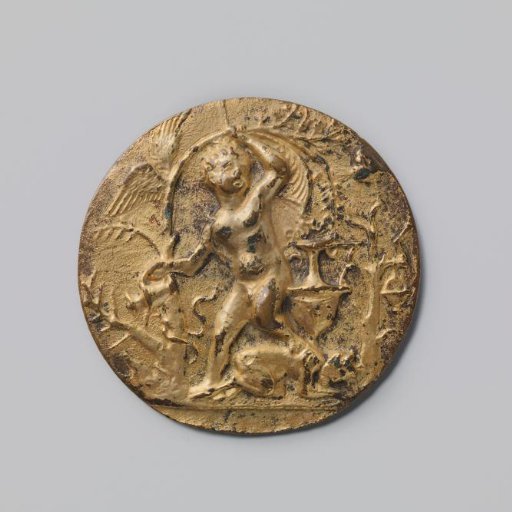Plaque of gilded bronze with an allegorical representation of Vice